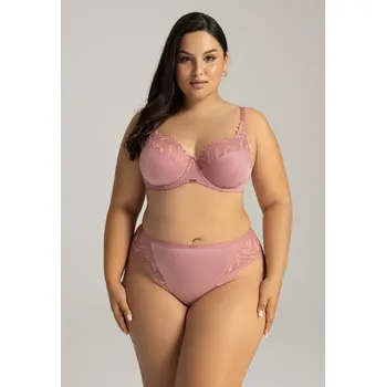 Podprsenka Měkká krajková podprsenka Ava - Růžová pivoňka, růžová pivoňka 80D i384_31619208