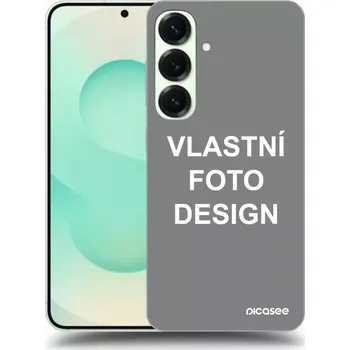Pouzdro na mobilní telefon Picasee silikonový průhledný obal pro Samsung Galaxy S25 5G - Vlastní fotka/motiv