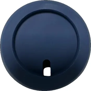 Silikonový držák pro MagSafe nabíjecí stanici Kulatý stojánek na nabíječku Stabilní podstavec Ochrana povrchu Příslušenství k iPhone tmavě modrá