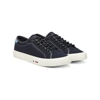 Pánské tenisky Tenisky Tommy Hilfiger Hi Vulc Street Canvas FM0FM05515 Tmavomodrá 45