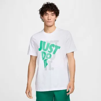 Pánské tričko Pánské Tričko s krátkým rukávem NIKE M NSW TEE 12MO JDI SP25 HJ0554-100 – Bílá M