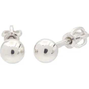 Náušnice Zlaté náušnice z bílého zlata PZE336W (585/1000) 1.25 g