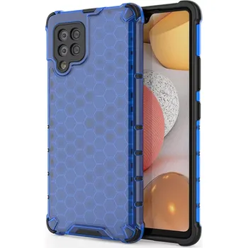 Pouzdro na mobilní telefon Forcell Odolné pouzdro Honeycomb Armor na mobil Samsung Galaxy A42 5G , modrá, 9111201932227