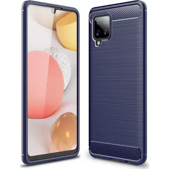 Forcell kryt Carbon Case Samsung Galaxy A42 5G , modrá, 9111201916104