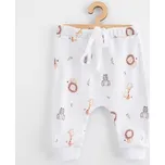 Dětské bavlněné kalhoty Jogger New Baby For Babies safari, vel. 56 (0-3m)