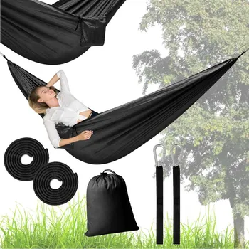 Houpací síť Kempingová houpací síť KX3958 černá