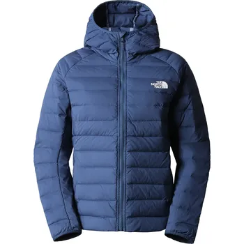 Dámská bunda Dámská Prošívaná bunda THE NORTH FACE W BELLEVIEW STRETCH DOWN HOODIE NF0A7UK5HDC1 – Modrá M
