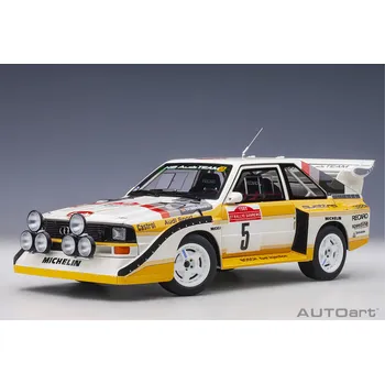 autíčko Audi Sport Quattro S1 Rally San Remo 1985 No.5 1:18 - AUTOart