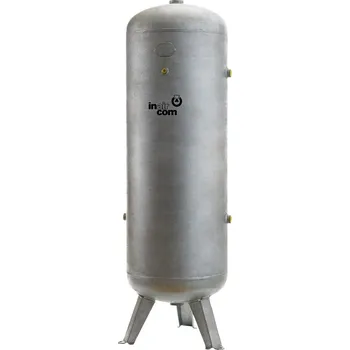 Kompresor INAIRCOM Vzdušník stojatý pozinkovaný 1500/11 bez armatur 11 bar (Ilustrativní foto)