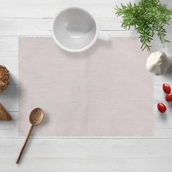 prostírání Teflonové prostírání na stůl TF-066 Béžové režné 30x40 cm