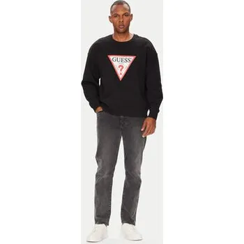 Pánská mikina Guess Jeans Mikina M4YQ21 K9V31 Černá Oversize M