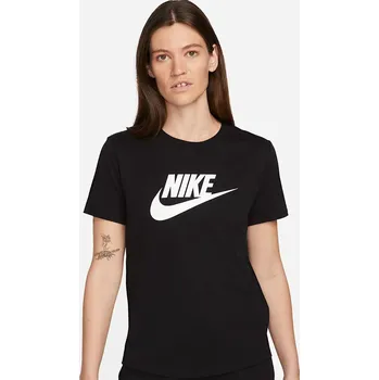 Dámské tričko Dámské Tričko s krátkým rukávem NIKE W NSW CLUB SS TEE ICN FTRA DX7906-010 – Černá S