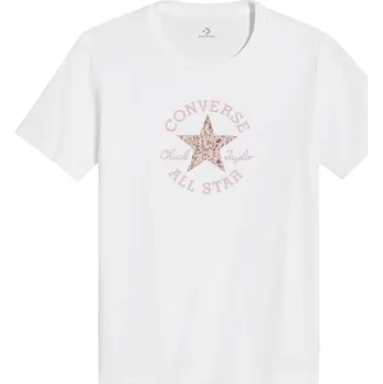 Dámské tričko tričko Converse Floral Chuck Taylor/10027751 - A01/White L