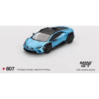 autíčko LAMBORGHINI HURACÁN STERRATO - modrá - 2024 - 1:64 - Mini GT