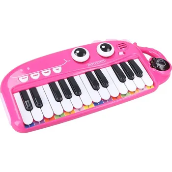 Hudební nástroj pro děti Bontempi Klavír elektronický růžový 30 cm
