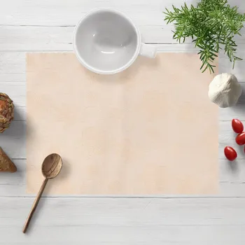 prostírání Teflonové prostírání na stůl TF-099 Zlaté květované ornamenty na béžovém 30x40 cm