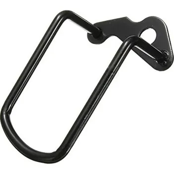 Univerzální chránič přehazovačky kola Černá ochrana zadní přehazovačky 7,5×5,5×4,5 cm Snadná montáž Odolný kryt přehazovače na kolo