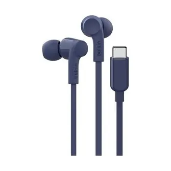 Sluchátka Belkin SOUNDFORM™ USB-C sluchátka s nastavitelným omezovačem hlasitosti modrá