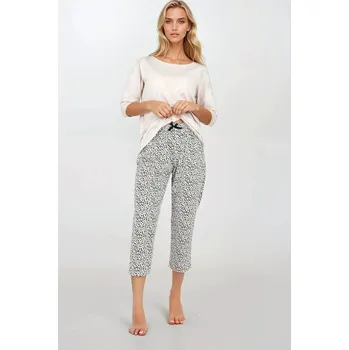 Dámské pyžamo Momenti Per Me - Dámské komfortní pyžamo s elegancí, s i240_212781_2:s