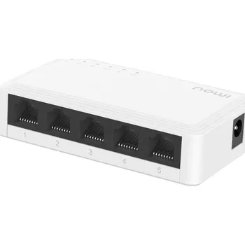 Switch Imou switch SG105C-V2/ 5x Gigabit port/ 10/100/1000 Mbps RJ45 ports/ 10 Gbps/ napájení DC5V1A/ bílý SG105C-V2