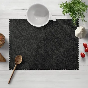 prostírání Teflonové prostírání na stůl TF-098 Venezia černé 30x40 cm