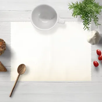 prostírání Teflonové prostírání na stůl TF-037 Smetanové bez vzoru 30x40 cm