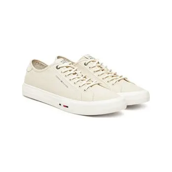 Pánské tenisky Tenisky Tommy Hilfiger Hi Vulc Street Canvas FM0FM05515 Béžová 46