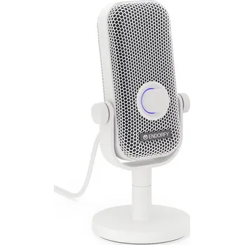 Mikrofon Endorfy mikrofon Solum Voice S Onyx White / drátový / pop-up filtr / RGB podsvícení / USB-C / bílý EY1B015