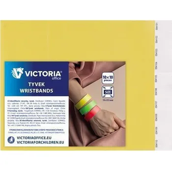 Lepicí páska Identifikační páska TYVEK, 19 x 255 mm, 100 ks, žlutá