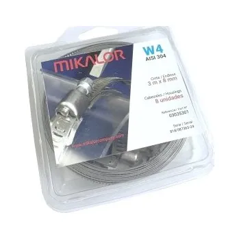 ADAPFLEX Perforated 8mm band set + Housings W4 (3mt)