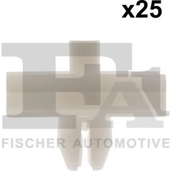 Lišta karosérie Klip, ozdobná / ochranná lišta FA1 10-40043.25