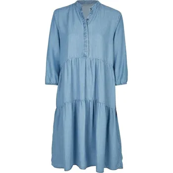 Dámské šaty BROADWAY® DÁMSKÉ ŠATY BESS - LIGHT BLUE M