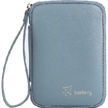 Obal na doklad Baellerry Pouzdro na pas i doklady Travel Kairo Modré