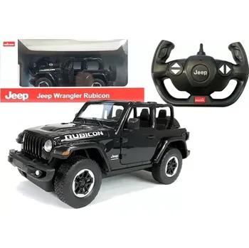 RC model auta RC auto JEEP Wrangler Rubicon 1:14 černé Rastar
