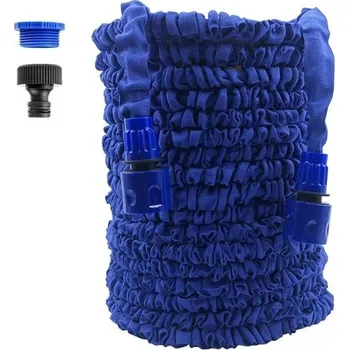 Zavlažovač Zahradní roztažitelná hadice 22 metrů 86 cm Flexibilní tlaková hadice pro údržbu zahrady a domácnosti modrá