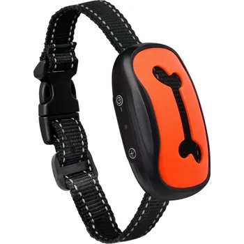 Obojek pro psa Obojek proti štěkání pro psy Vibrační USB dobíjecí Ultrazvukový Výcvikový obojek Pípání Vodotěsný Nastavitelný 22–56 cm Domácí mazlíčci oranžová