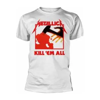 Pánská móda Merch Metallica: Tričko Kill Em All (white) S 2021