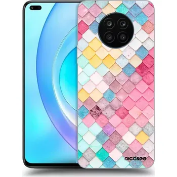 Pouzdro na mobilní telefon Picasee silikonový černý obal pro Honor 50 Lite - Barevná střecha