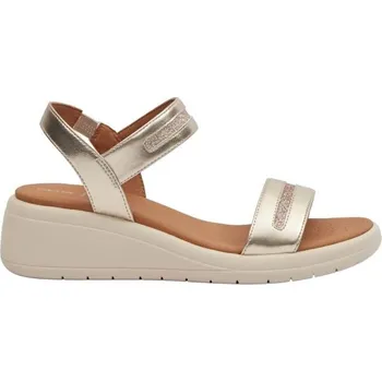 Dámská obuv Dámské sandály Geox D MELICONIA 39 Zlatá, Hnědá, Béžová