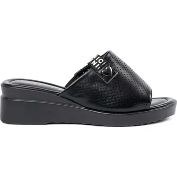 Dámské žabky Seastar Trendy dámské nazouváky černé na platformě 37