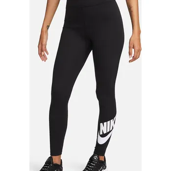 Dámské Legíny NIKE W NSW NK CLSC GX HR TIGHT FTRA DV7791-010 – Černá M
