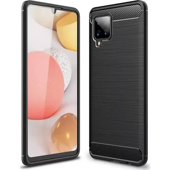 Forcell kryt Carbon Case Samsung Galaxy A42 5G , černá, 9111201916098