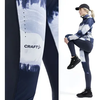 Dámské legíny Craft ADV SubZ Wind Tights 2 1911318 blues-multi XL