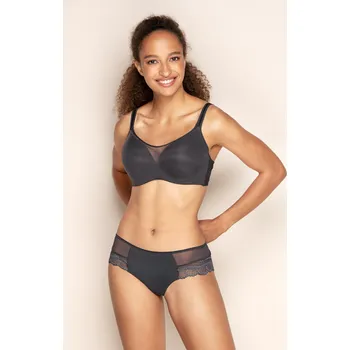 Podprsenka TIMO Timo | Bezešvá vyztužená podprsenka NettieBra Diamond Graphite - 85I / 64