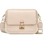 Peterson Béžová dámská crossbody kabelka se dvěma popruhy PTN TOR-ALE-21 Velikost: ONE SIZE