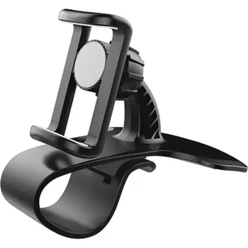 Univerzální držák na palubní desku auta s pevným klipem GPS a mobilní telefon Stabilní úchyt Nastavitelný úhel Protiskluzový držák