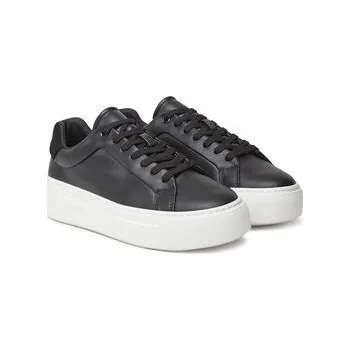 Dámská móda Sneakersy Calvin Klein Ff Cupsole Lace Up Lth HW0HW02570 Černá 41