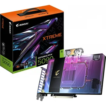 Grafická karta Gigabyte Aorus GeForce RTX 5090 Xtreme Waterforce WB 32 GB (GV-N5090AORUSX WB-32GD)