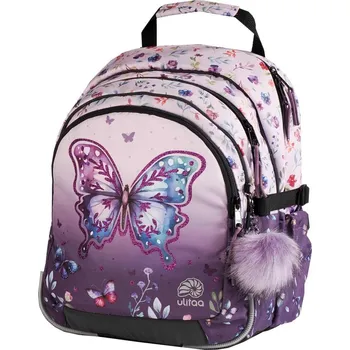Ulitaa školní batoh pro prvňáčky Motýl 20l 36x31x19 cm