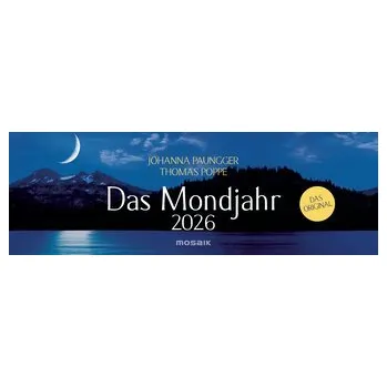 Diář Das Mondjahr 2026 - Wochenkalender - Johanna Paungger